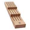 7-pc, Block Set With Beechwood In-Drawer Knife Tray, Natural, small 33
