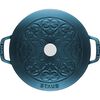 Cast iron, Essential French Oven with lily lid and trivet 2 Piece, small 3