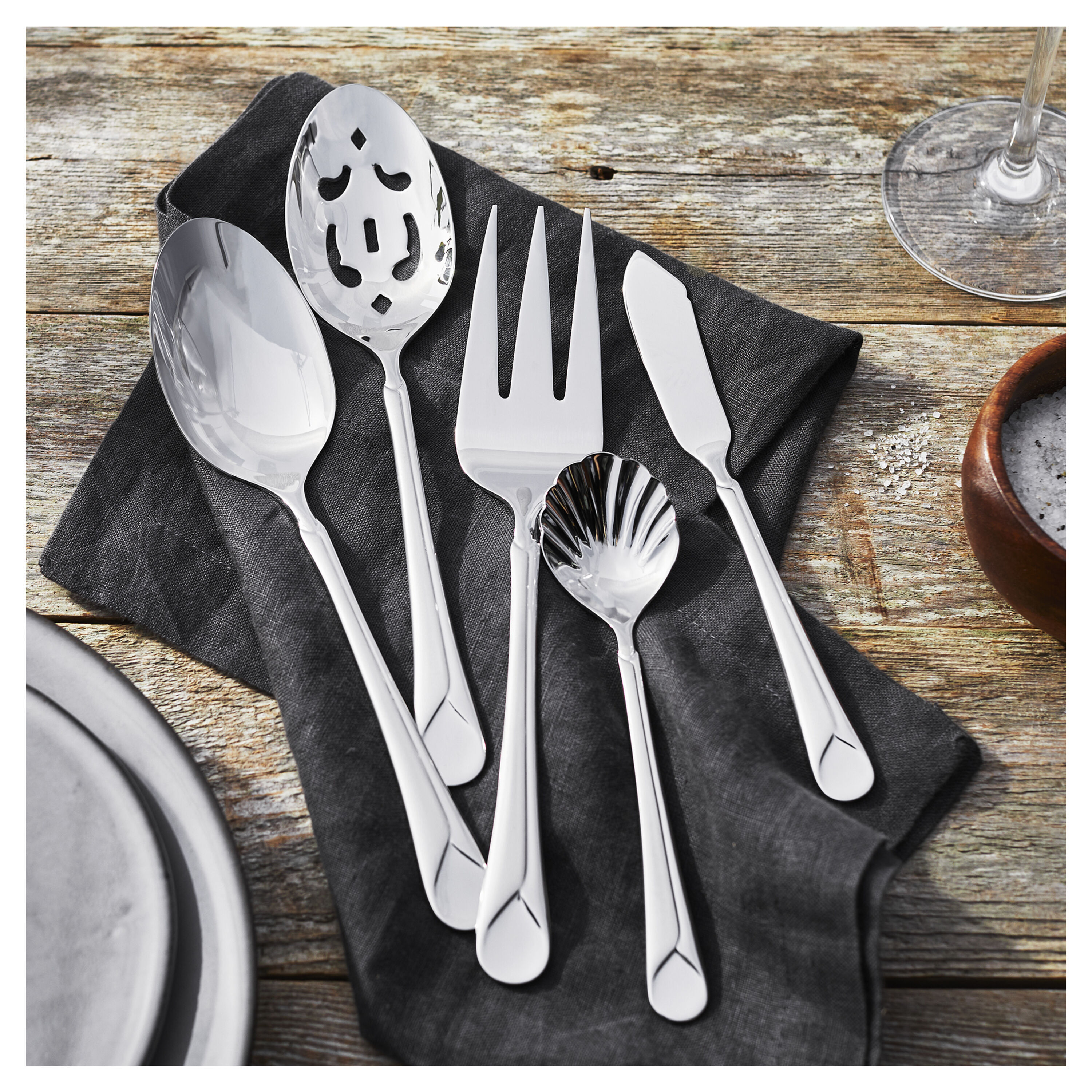 Zwilling J.A. Henckels Provence 45 Piece Flatware Set - Thumbnail 4