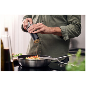 Spice mill 19 cm, Siyah,,large 7