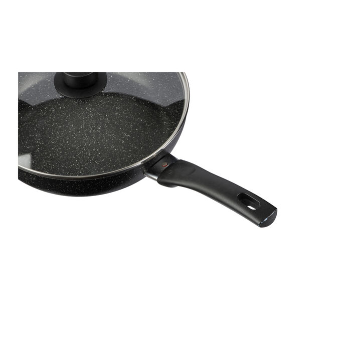 ヴィピテーノ, 深型フライパン ガラス蓋付き 28 cm, アルミニウム, large 3