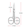 CLASSIC, 2-in-1 Nail And Cuticle Scissors, small 5