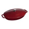 12.5-x 9.06 inch, oval, Oven dish, grenadine,,large