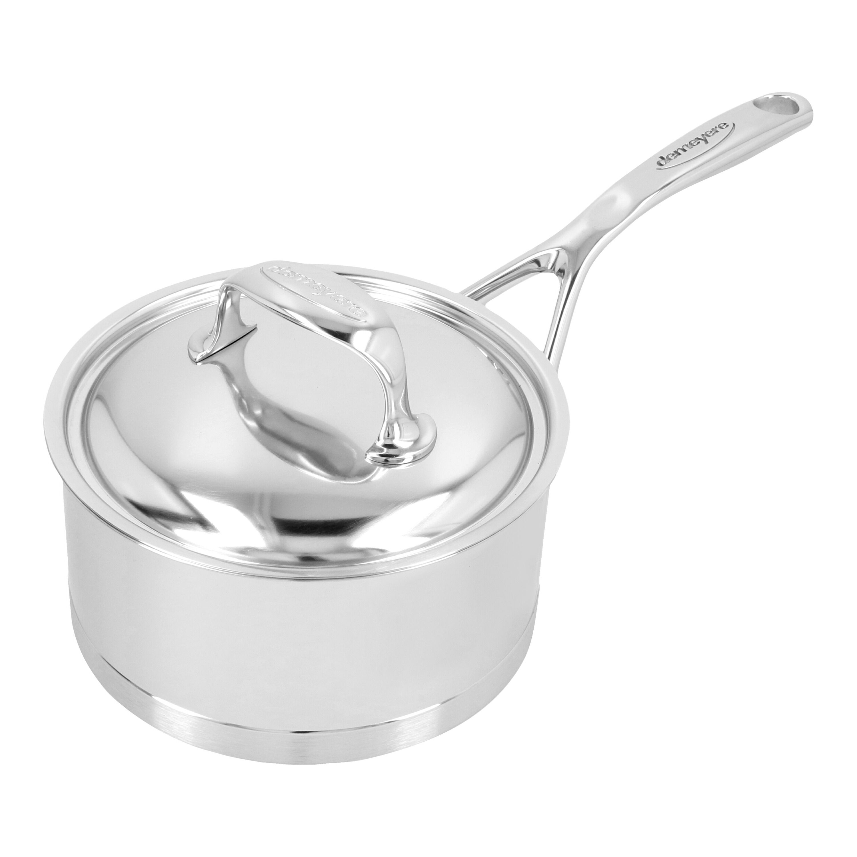 Demeyere Atlantis 7 Steelpan met deksel 16 cm / 1,5 l - Atlantis 7 - Demeyere