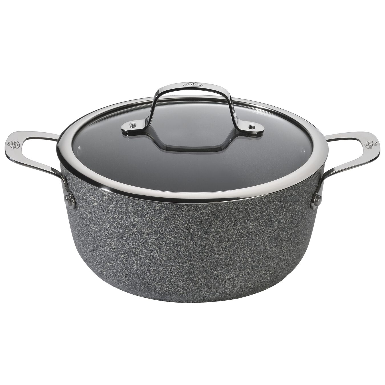16 cm Aluminum Stock pot stone grey,,large 1