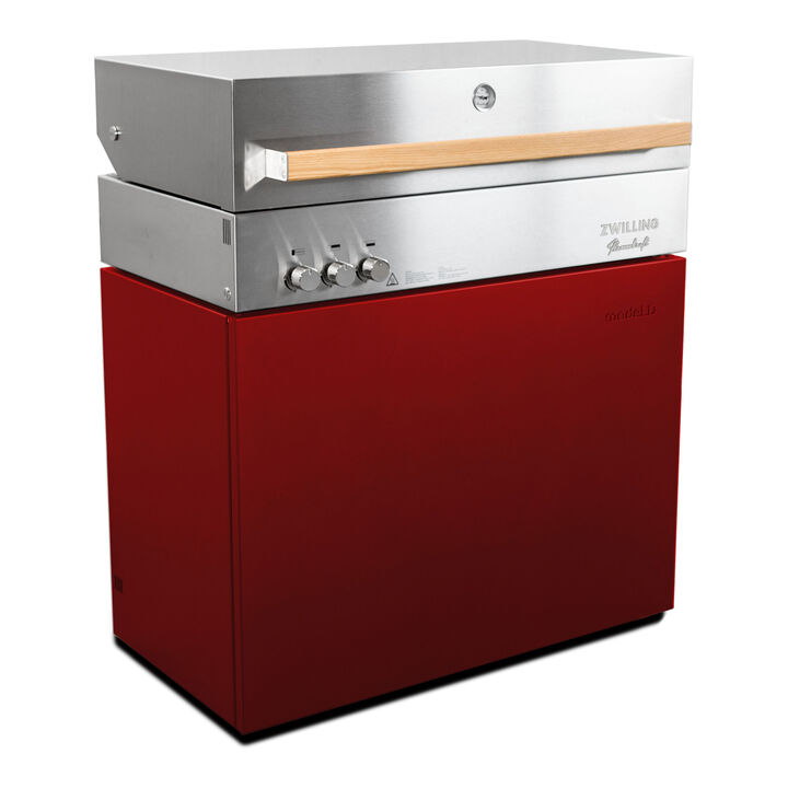 Flammkraft Model D, Natural gas grill, ruby, large 1