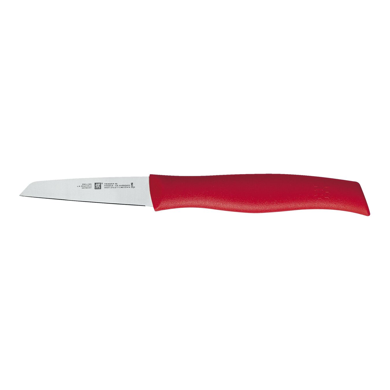 Couteau à légumes 7 cm, Rouge,,large 1