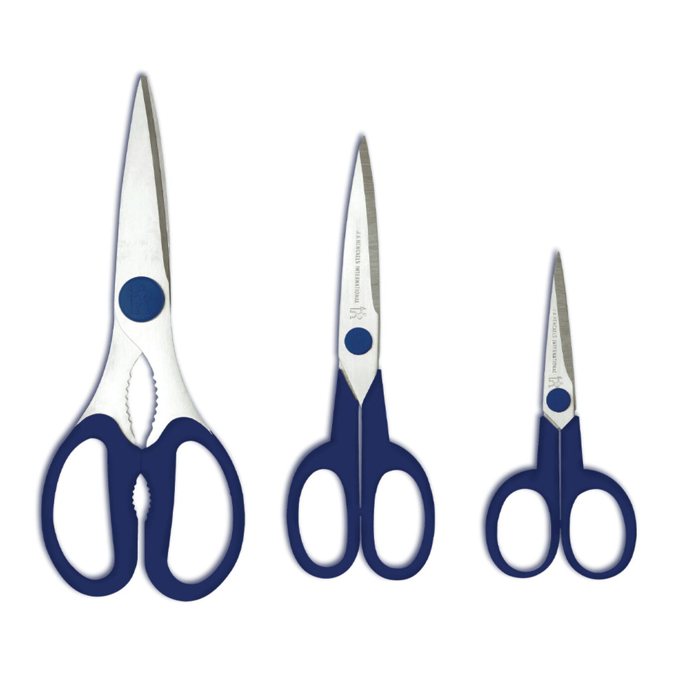 3Pc Scissors Set Multi Shears Stainless Steel Poultry Kitchen Home Office Craft