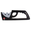 Knife sharpener, 15 cm | black | plastic,,large