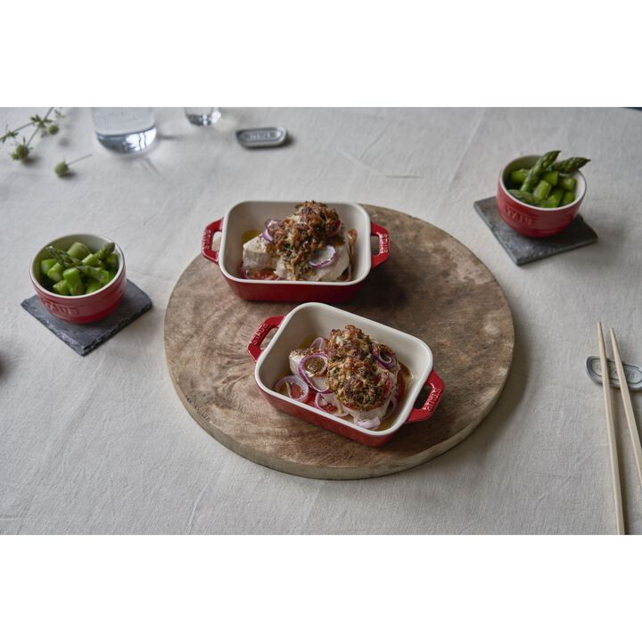 Ceramique, レクタンギュラーディッシュ 14 cm, セラミック, large 2