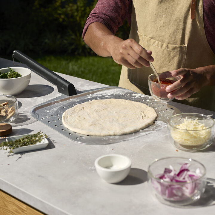 BBQ+, Pizza Peel With Detachable Handle, large 2