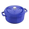 La Cocotte, 3.7 l cast iron round Cocotte, Blueberry, small 1