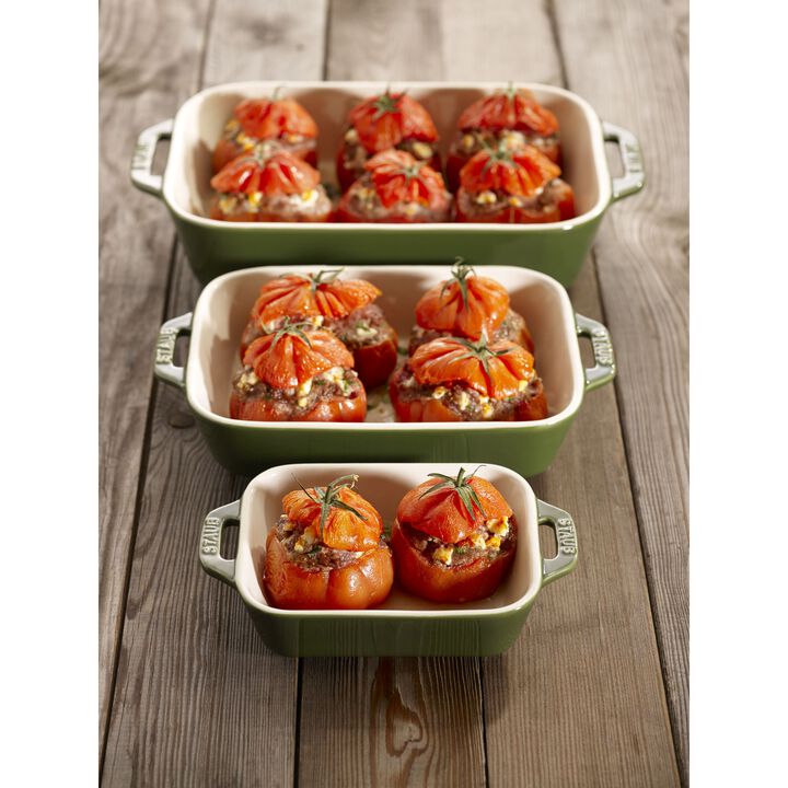 Ceramique, 20 cm, Ugnsform, Basilika-Grön, large 4