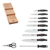 Signature, 11-pc, Knife block set, natural, small 3