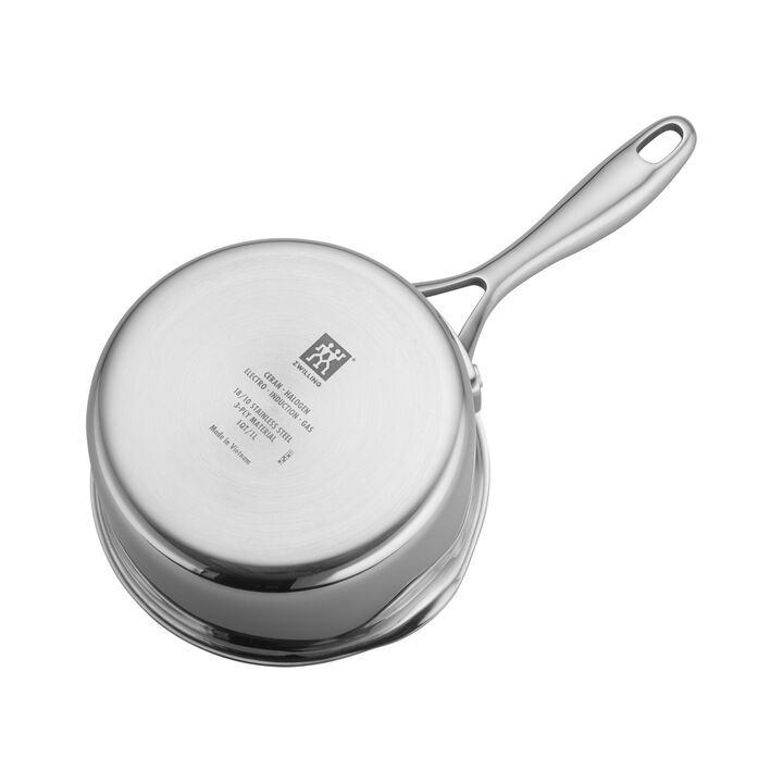 Clad CFX, 1 qt, Non-stick, Stainless Steel Ceramic Saucepan , large 3