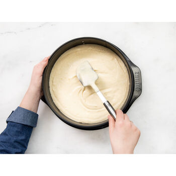 Hamur Sıyırıcı | Silikon | 28 cm | Metalik Gri,,large 5