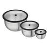 Vakuumsch&uuml;ssel Set, S/M/L / 6-tlg | Edelstahl,,large