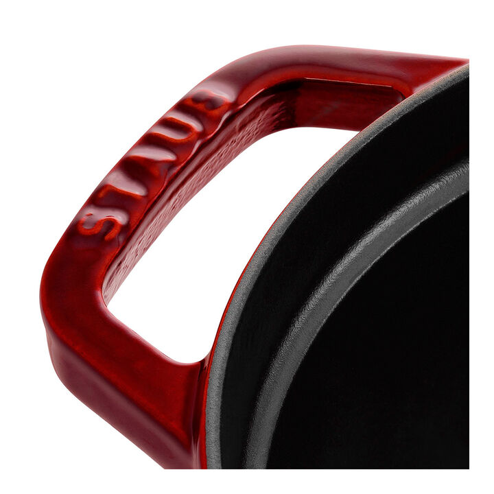 La Cocotte, Cocotte 29 cm, Ovale, Grenadine, Fonte, large 3