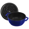 La Cocotte, 16 cm round Cast iron French oven dark-blue, small 2