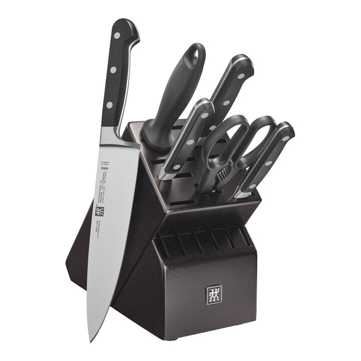 Professional S, 7-pc, Knife block set, black matte, large 1