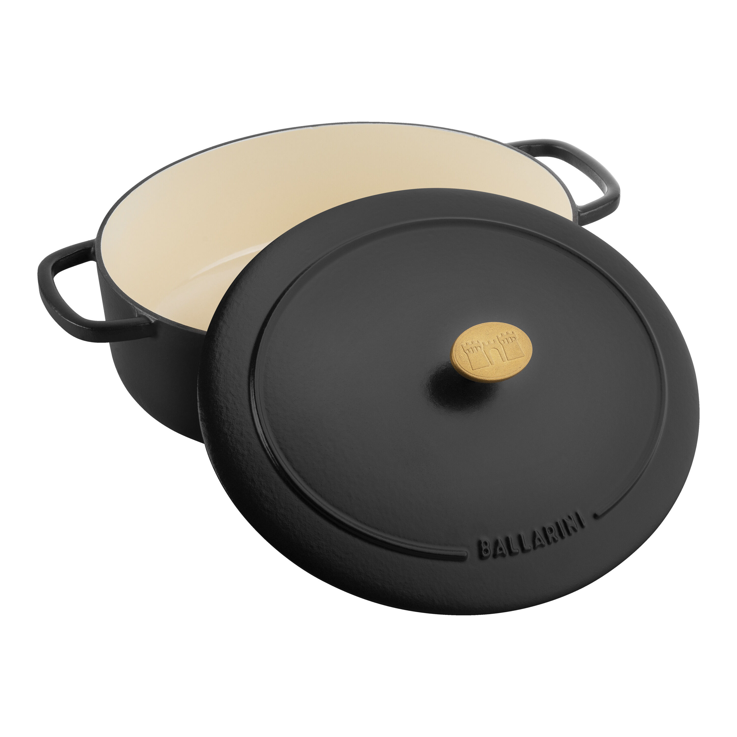 BALLARINI Bellamonte Cocotte 29 cm / 4,5 l, Ovaal, Zwart - Bellamonte - BALLARINI
