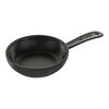 16 cm Cast iron Frying pan black,,large