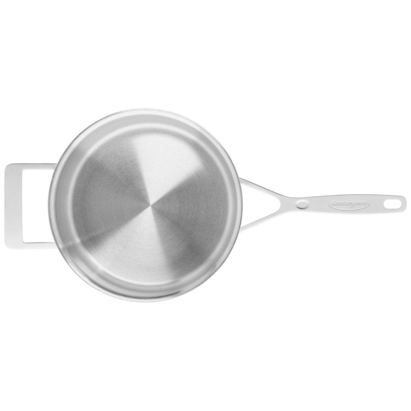 4 l 18/10 Stainless Steel round Sauce pan with lid, silver,,large 5
