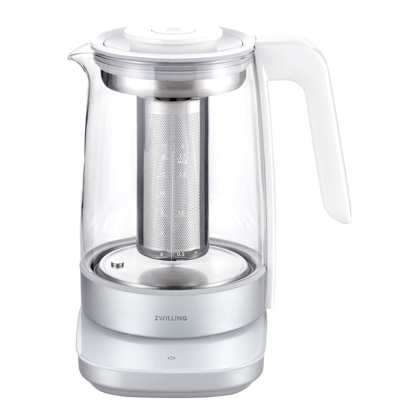 Electric kettle - silver,,large 1