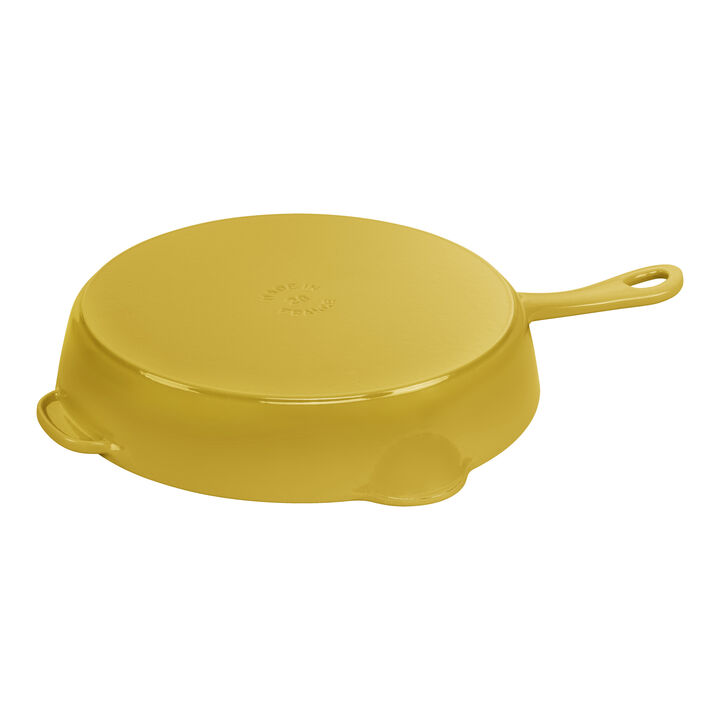 Cast Iron, 11-inch, Traditional Deep Skillet, Citron, large 2