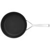 24 cm Aluminum Frying pan high-sided silver-black,,large