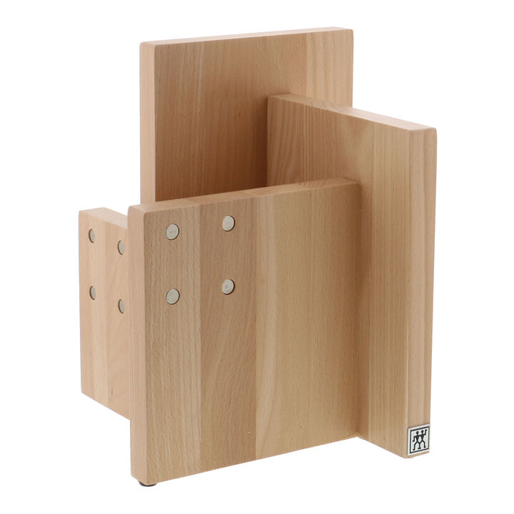Storage, Beechwood, Square Italian Magnetic Block - Natural, large 1