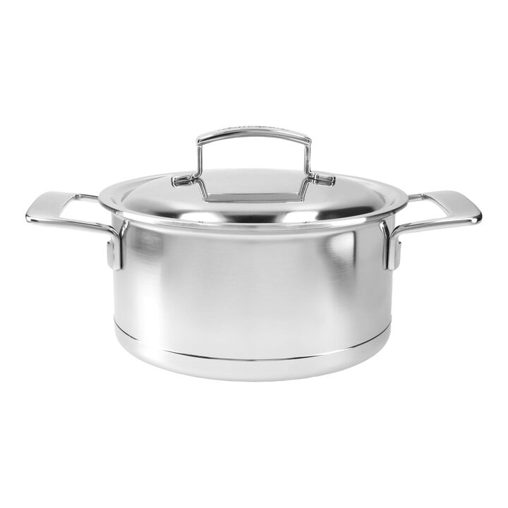 Silver 7, Kookpot met dubbelwandig deksel 20 cm / 3 l, large 1