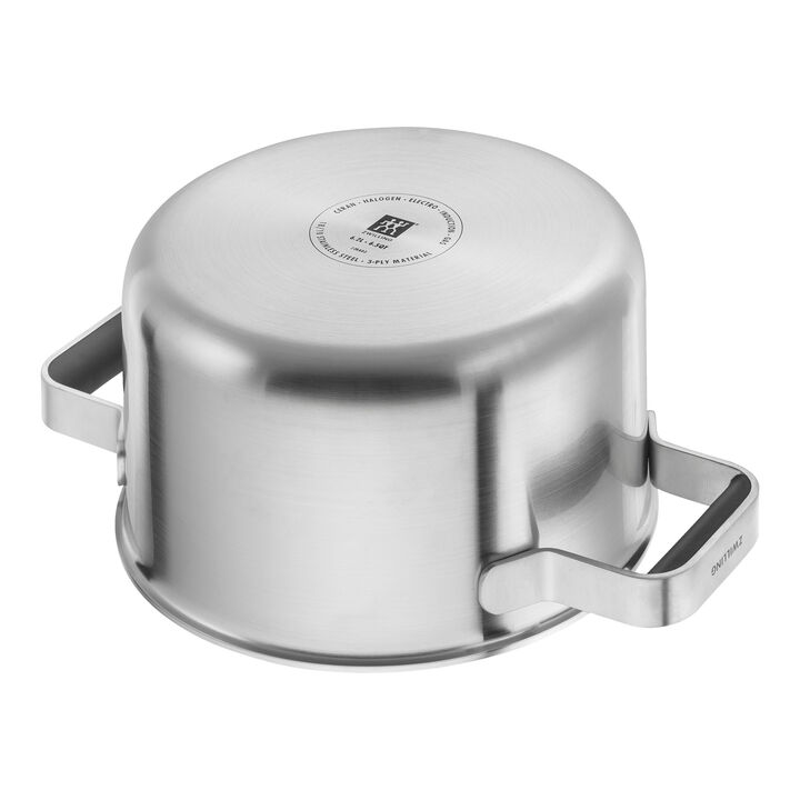 Pure, Set di pentole e padelle, 5-pz., 18/10 acciaio inossidabile, large 4