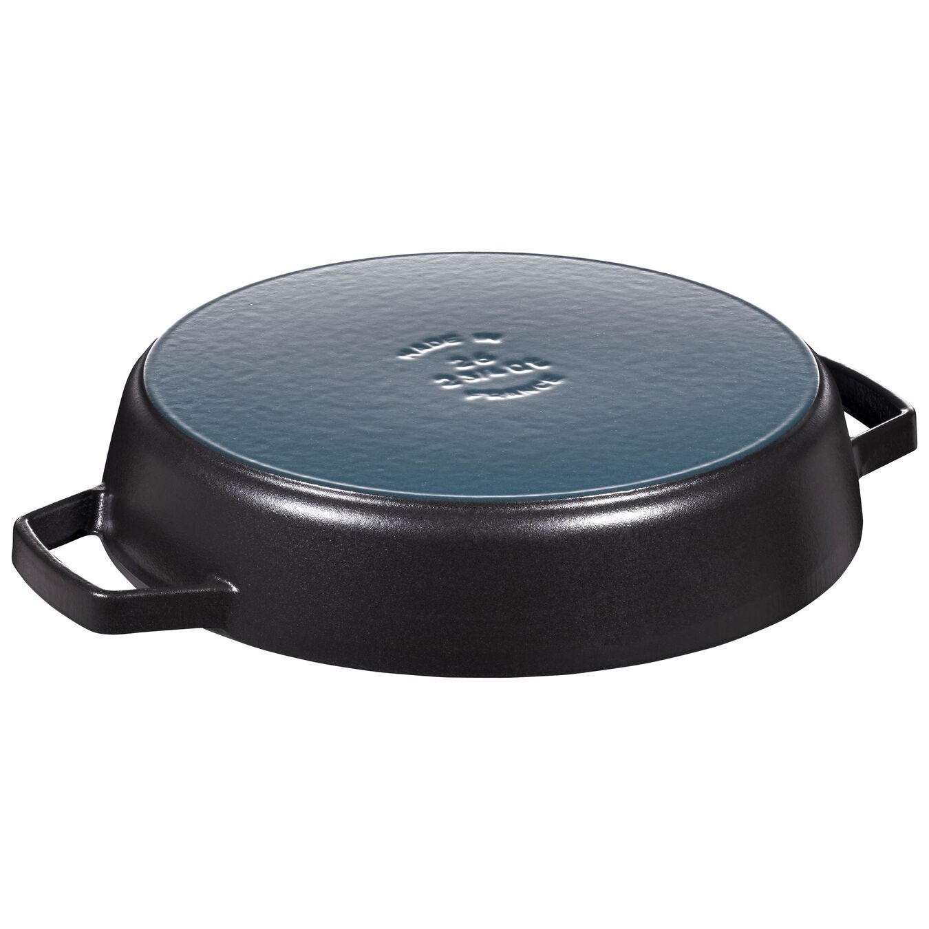 26 cm / 10 inch cast iron Frying pan, black,,large 2