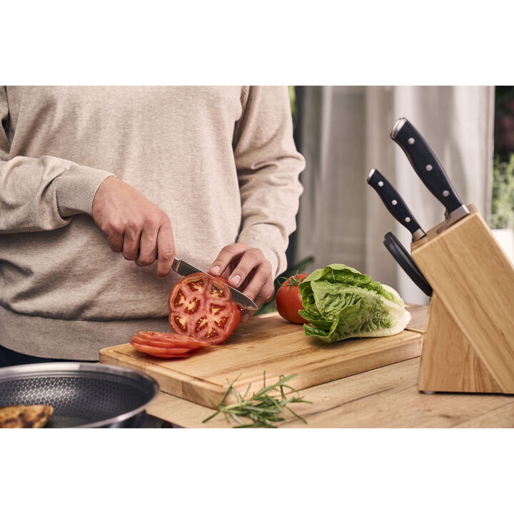 Accent, 7-pcs, Knife block set, natural, large 4