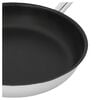 32 cm 18/10 Stainless Steel Frying pan silver-black,,large