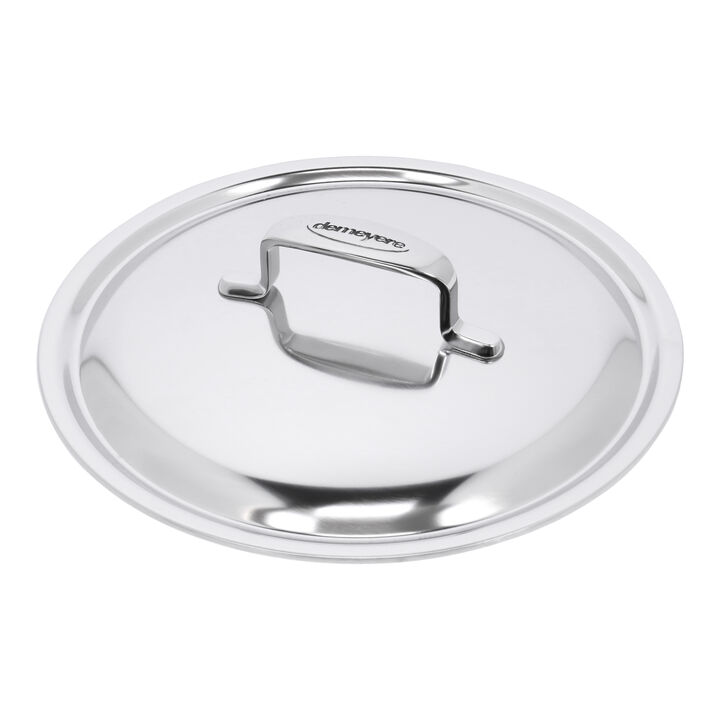 Intense 5, 24 cm 18/10 Stainless Steel Saute pan with lid, large 4