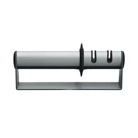 Knife sharpener, 19 cm | silver | stainless steel