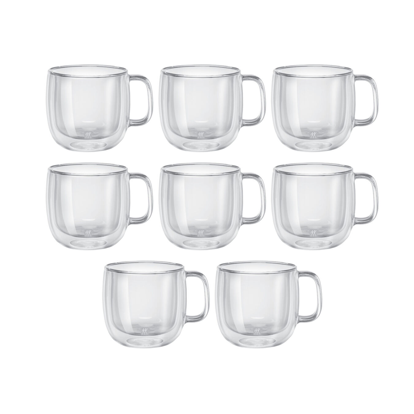 8 Piece Cappuccino Mug Set - Value Pack,,large 1