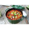 Cast Iron - Round Cocottes, 7 qt, Round, Cocotte, Basil, small 5
