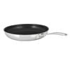 Vista Clad, 10 Piece 18/10 Stainless Steel cookware set with bonus non-stick frypan, small 9