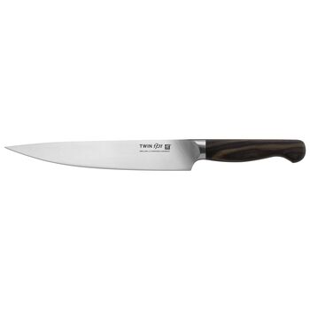 Couteau à trancher 20 cm, Brun, Tranchant lisse,,large 1