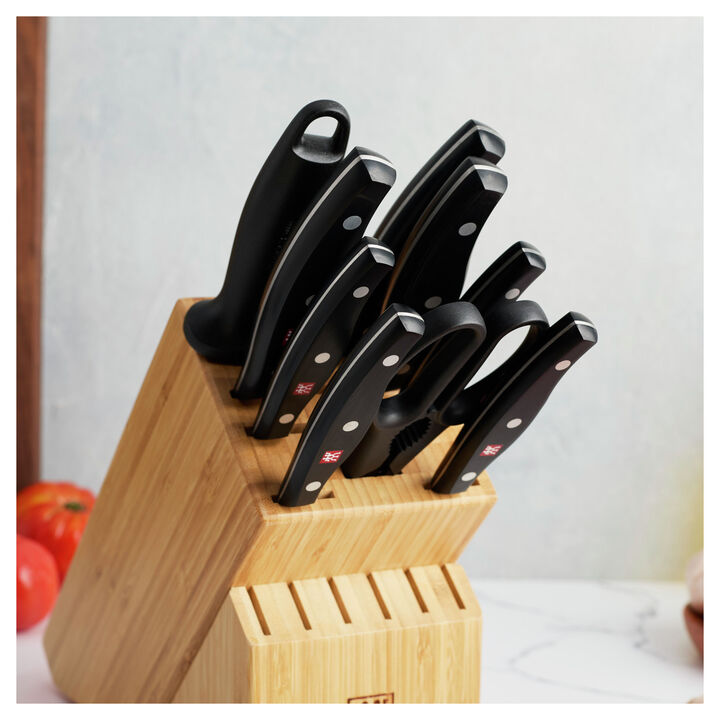TWIN Signature, 11-pc, Knife block set, natural, large 3