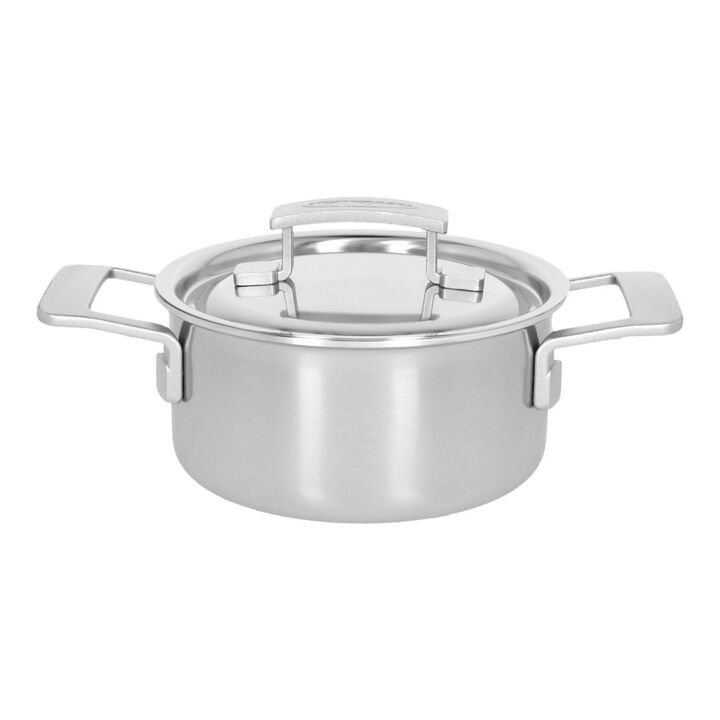 Industry 5, 1.5 l 18/10 Stainless Steel Stew pot with lid, large 1