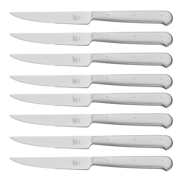 Steak Sets, 8-pc, Stainless Steel Porterhouse Steak Knife Set In Black Presentation Box, large 1