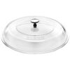 9.5-inch glass Domed Lid,,large