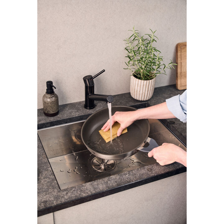 Simplify, Padella, 24 cm, 18/10 acciaio inossidabile, Rivestimento antiaderente senza PFAS, large 4