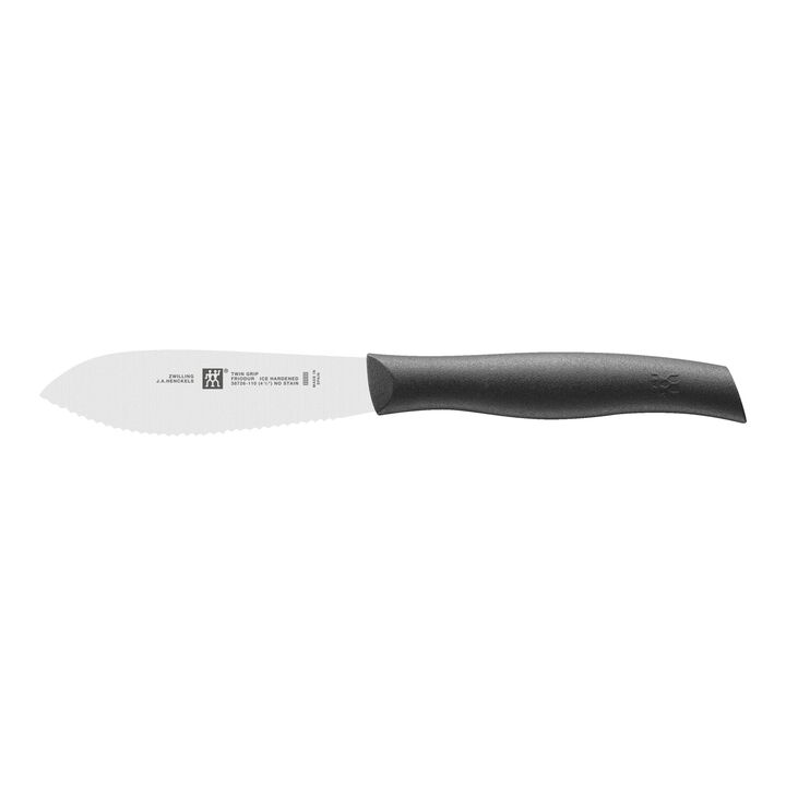 TWIN Grip, Brødkniv 11 cm, Sort, large 1