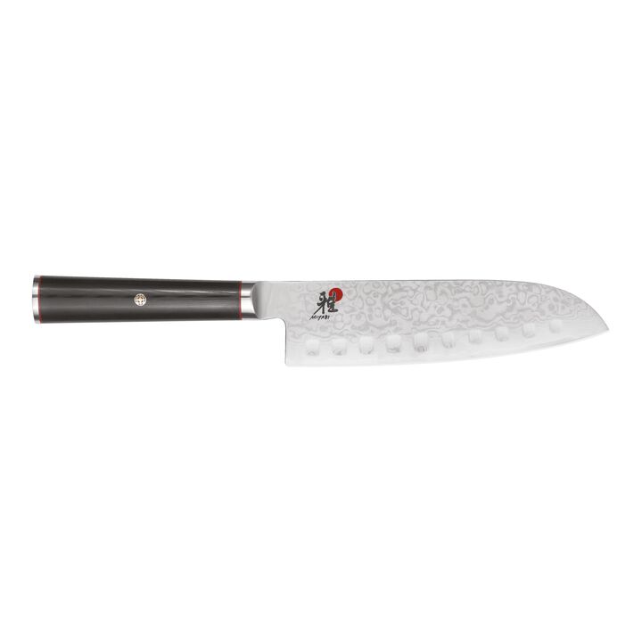 Kaizen, 7-inch, Hollow Edge Santoku Knife, large 1