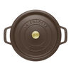La Cocotte, Gryta 28 cm / 6,75 l, Rund, Choklad, Gjutj&auml;rn, small 10